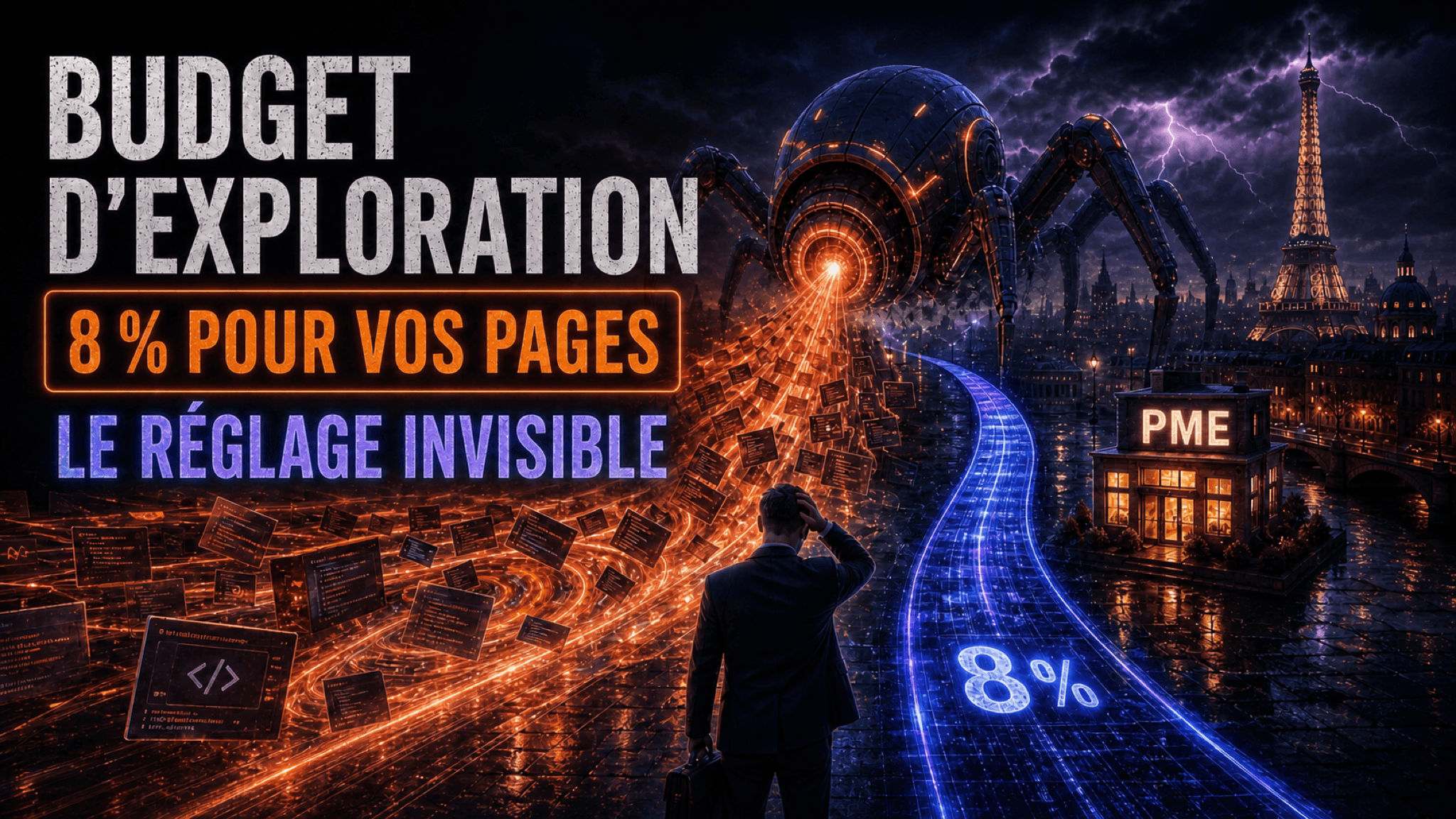 Google n'explorait que 8 % de notre site (et le coupable était un réglage qu'on n'avait jamais activé)