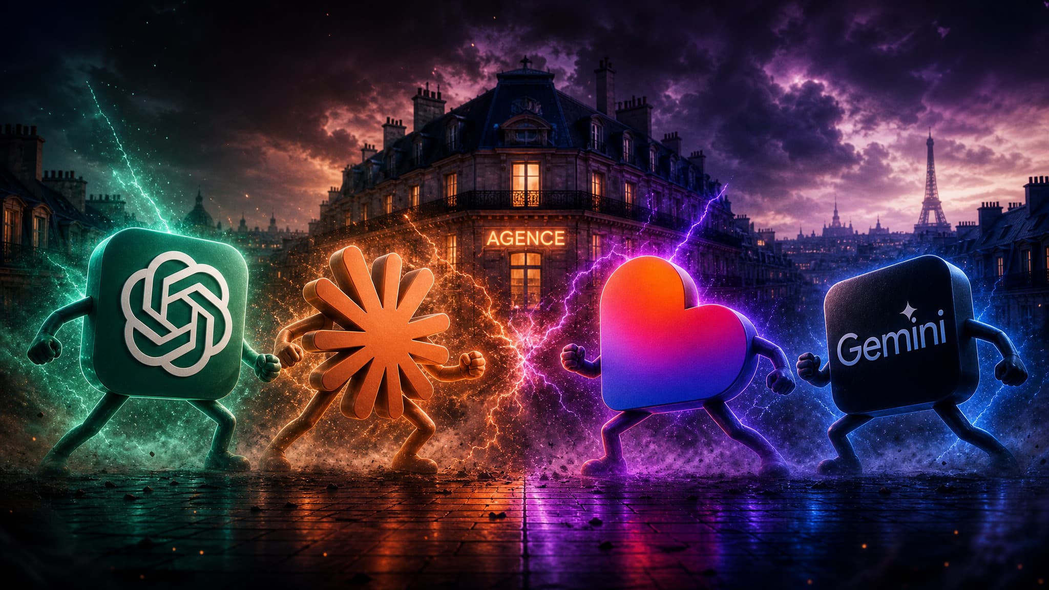 ChatGPT, Claude, Lovable ou agence web : on a créé 4 fois le même site pour une PME (et les résultats vont vous surprendre)